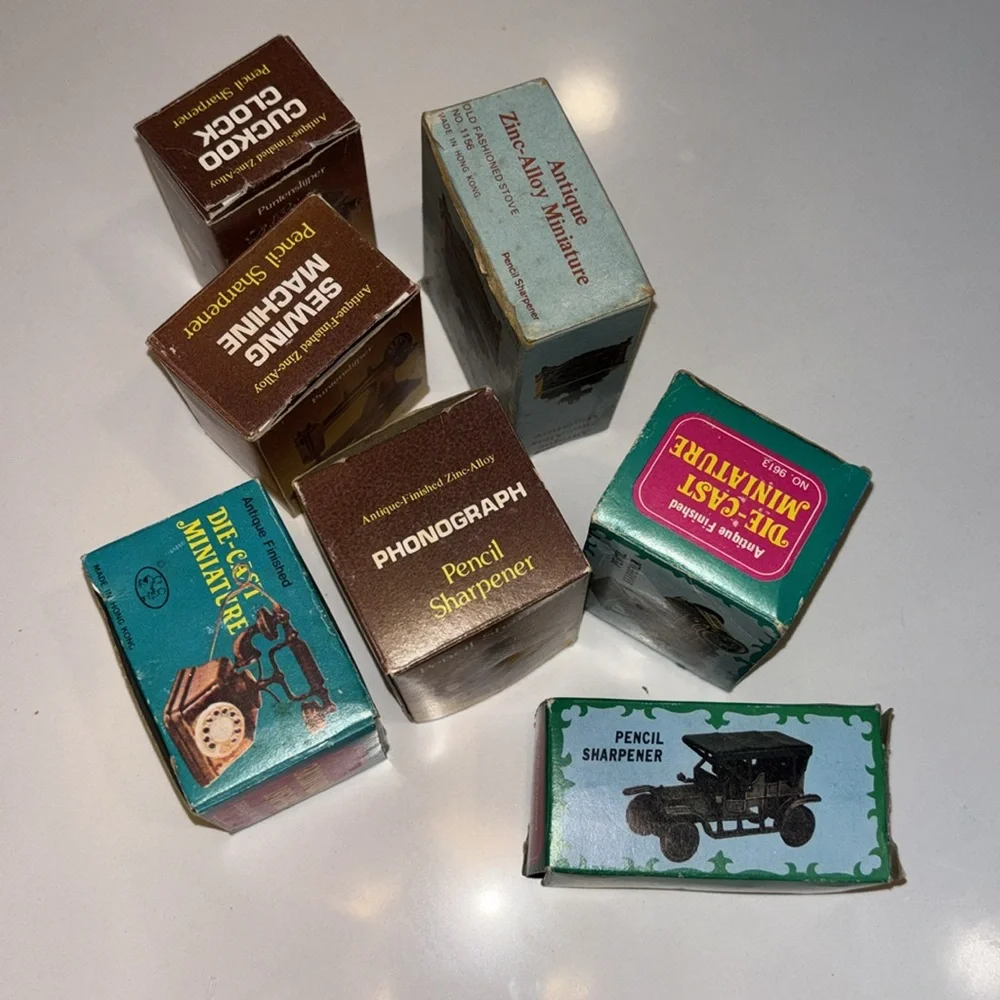 Miniature Vintage 7 Pencil Sharpeners